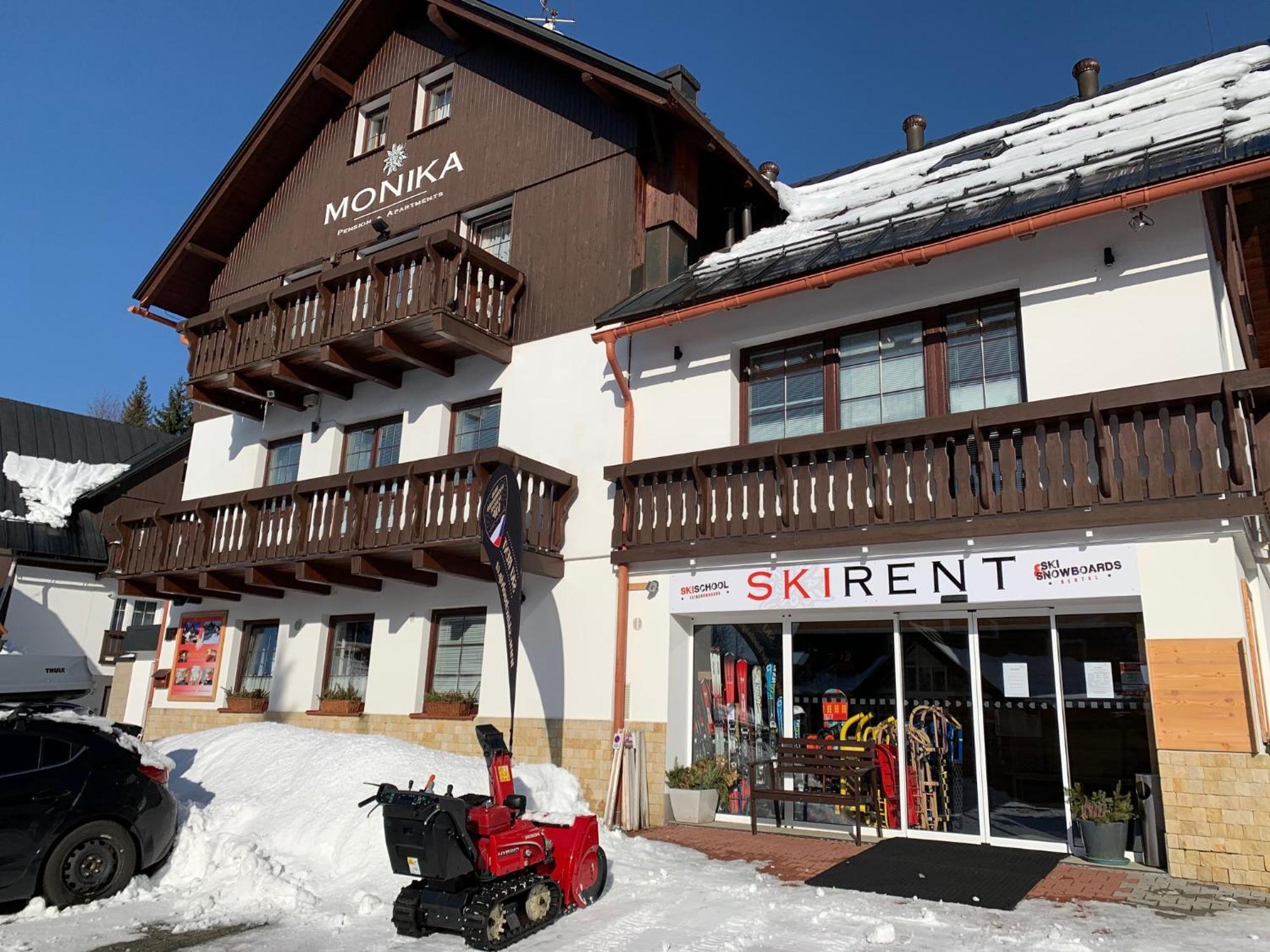 King Size Apartman Pension Monika Spindleruv Mlyn Bagian luar foto